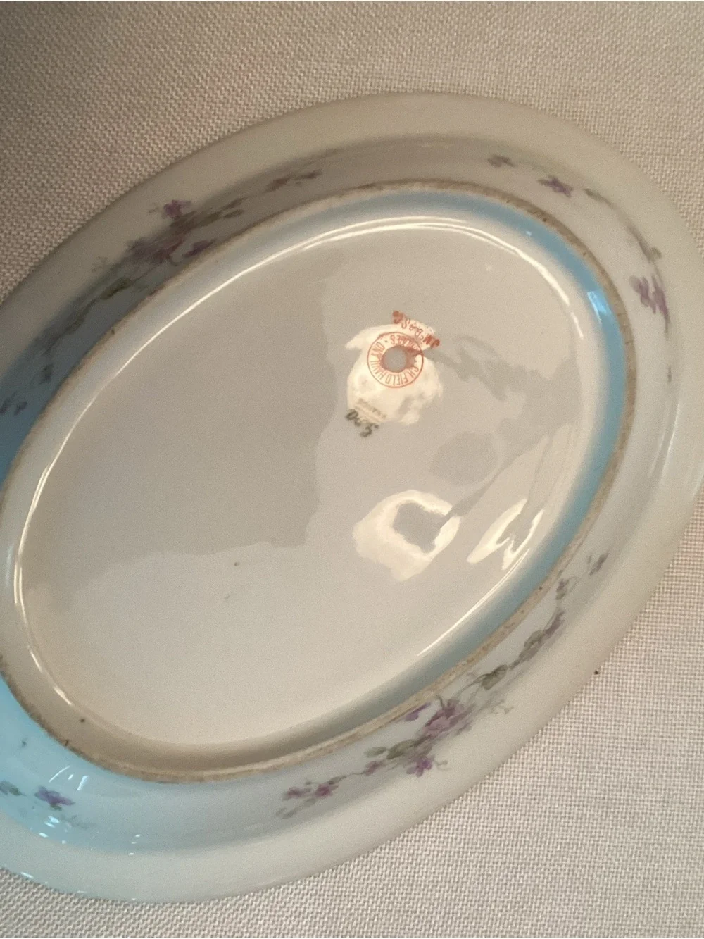 Cf havilland white porcelain